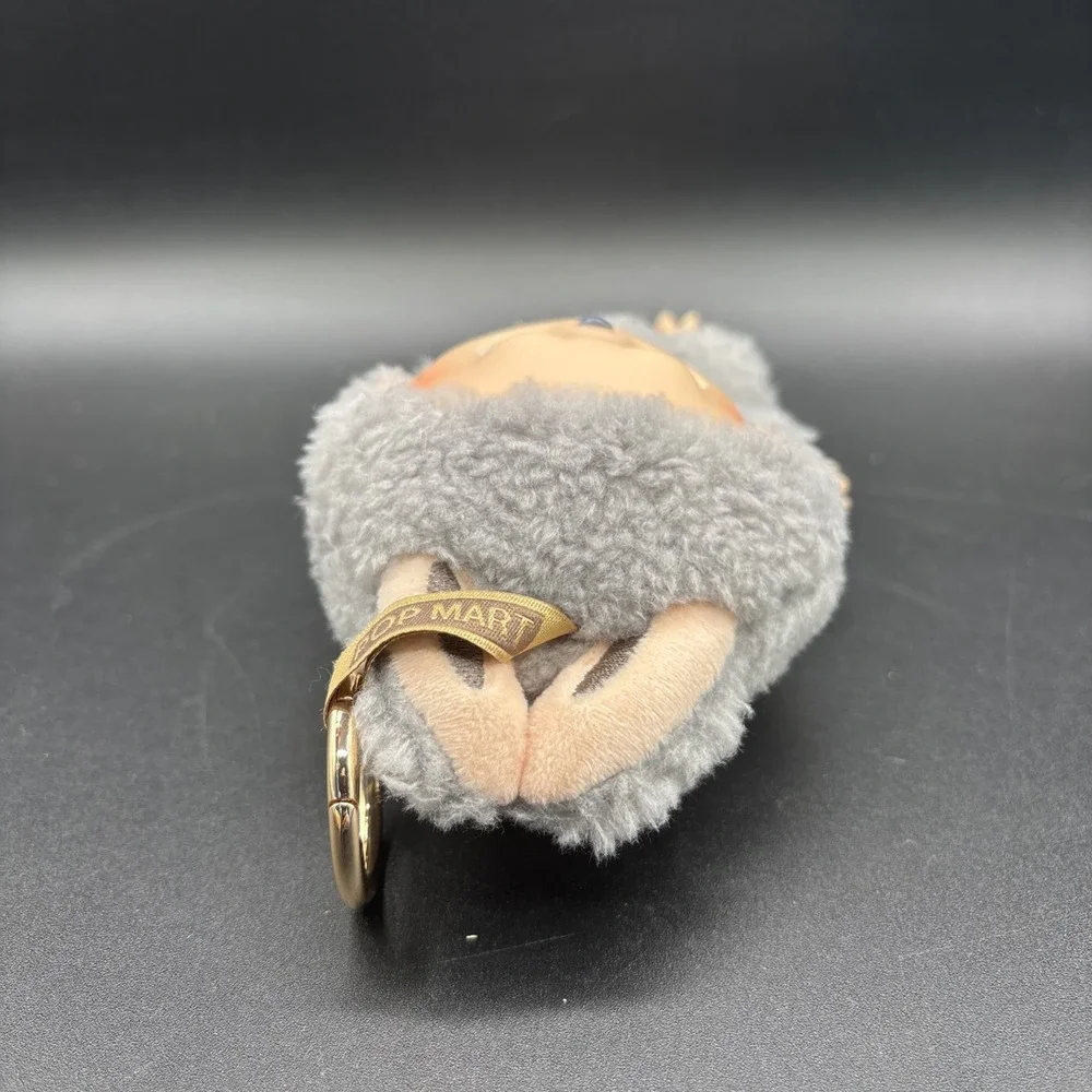 POP MART Labubu The Monsters Exciting Macaron Plush Pendant Sesame Bean w/ Card